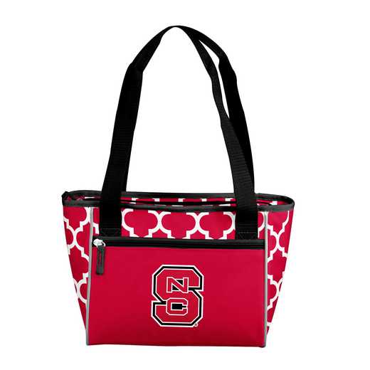 186-83-CR1: NCAA NC State Qrtrfl 16Can Cooler Tote